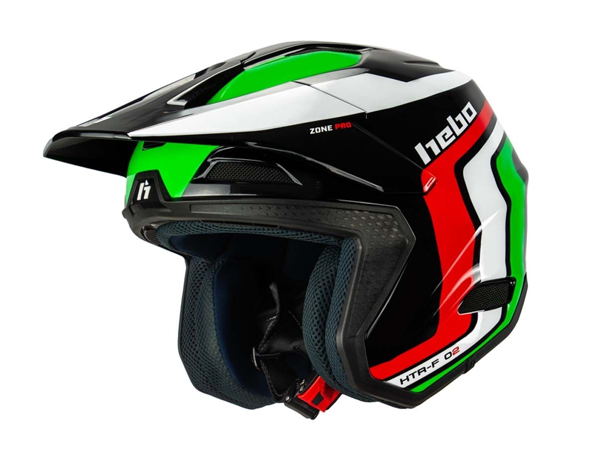 CASCO TRIAL HEBO HTR F02 ZONE PRO NEGRO