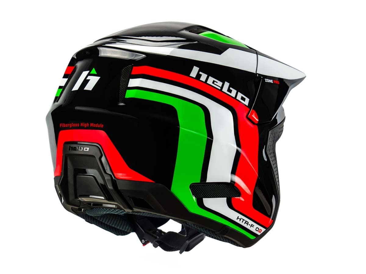 CASCO TRIAL HEBO HTR F02 ZONE PRO NEGRO