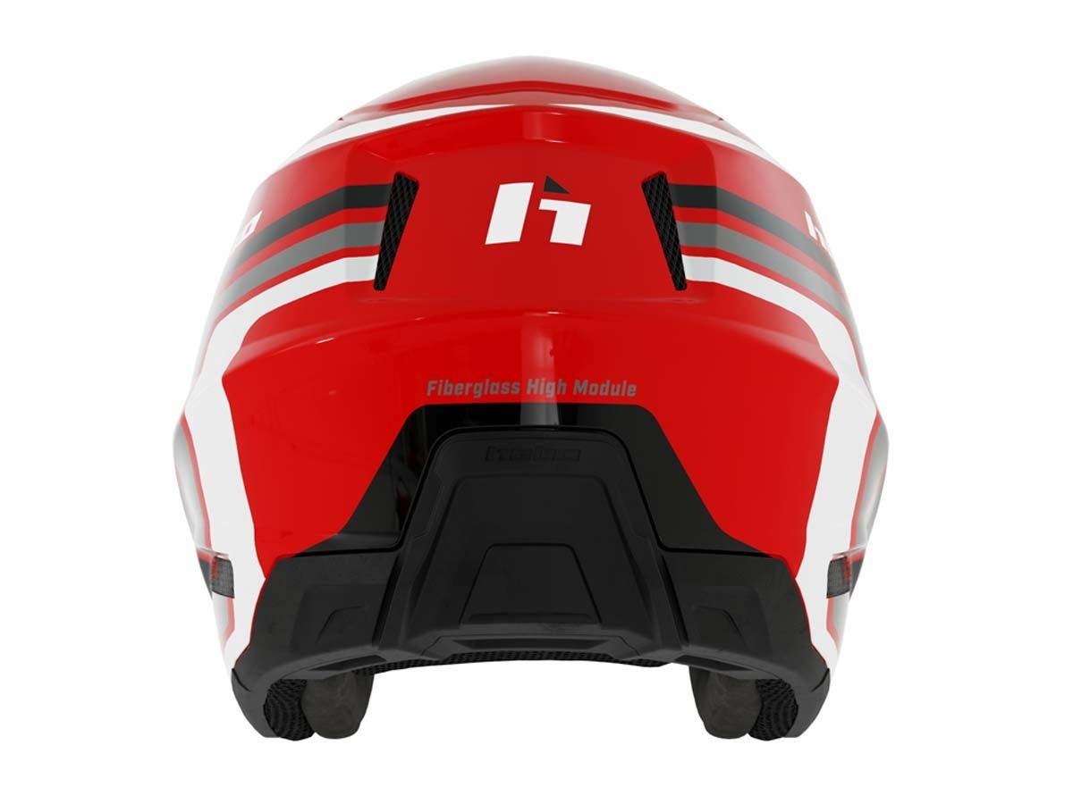 CASCO TRIAL HEBO HTR F02 ZONE PRO ROJO