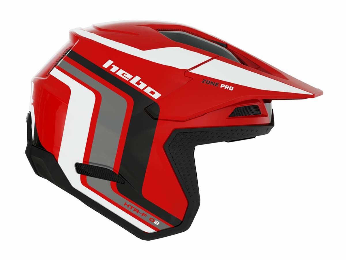 CASCO TRIAL HEBO HTR F02 ZONE PRO ROJO CASCO TRIAL HEBO HTR F02 ZONE PRO ROJO