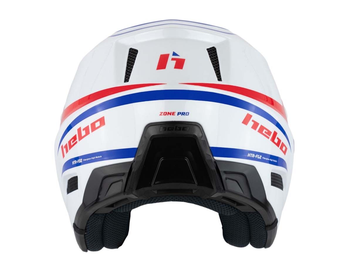 CASCO TRIAL HEBO ZONE PRO BLANCO