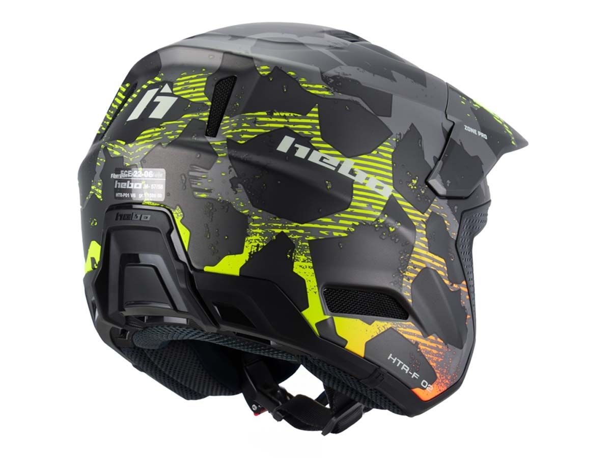CASCO TRIAL HEBO ZONE PRO CAMO GRIS