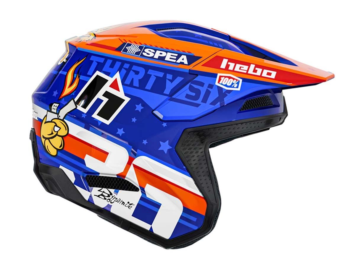 CASCO TRIAL HEBO ZONE PRO T. BOU 36 CASCO TRIAL HEBO ZONE PRO T. BOU 36