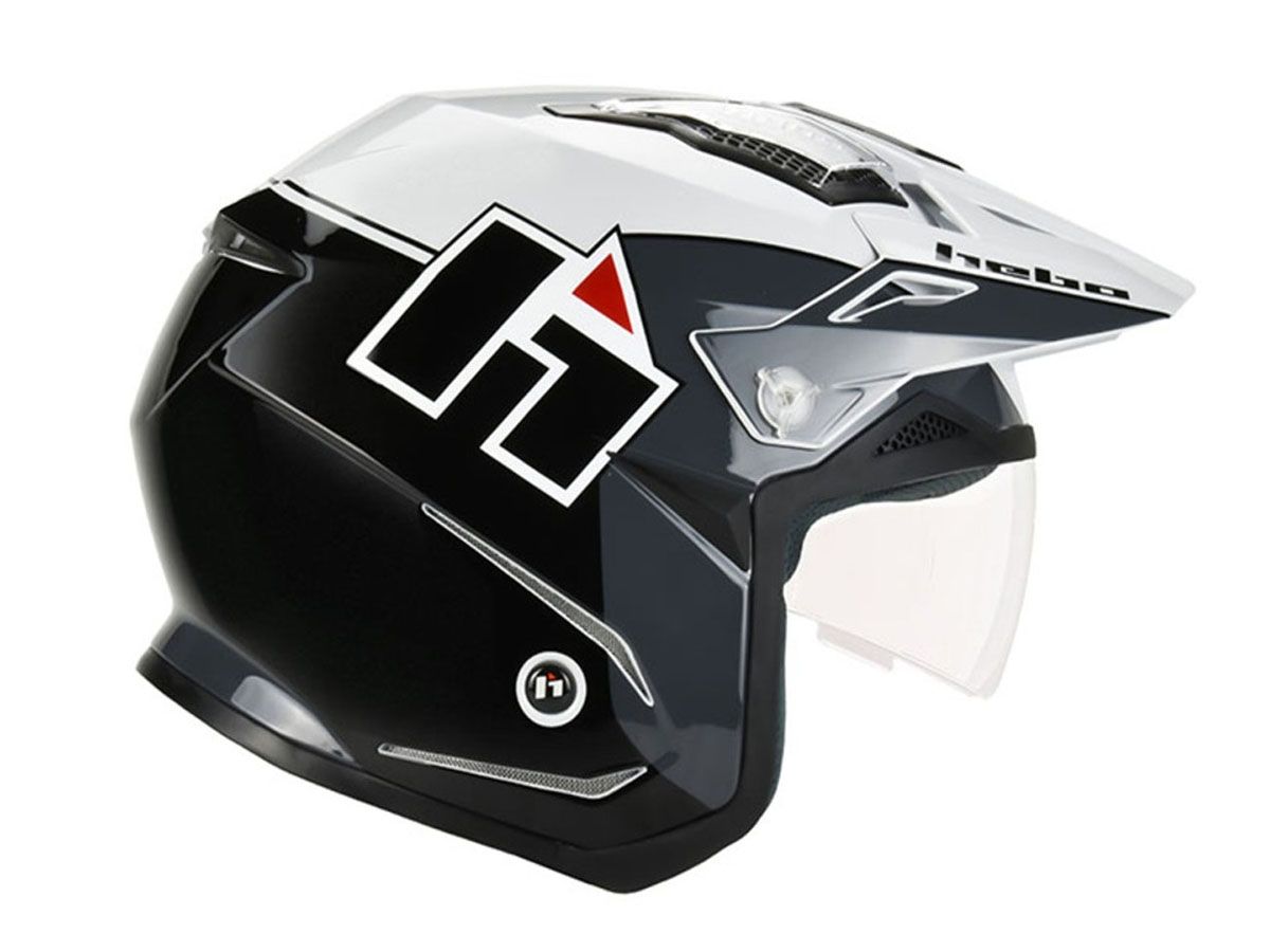 CASCO TRIAL HEBO ZONE5 AIR D01 NEGRO CASCO TRIAL HEBO ZONE5 AIR D01 NEGRO