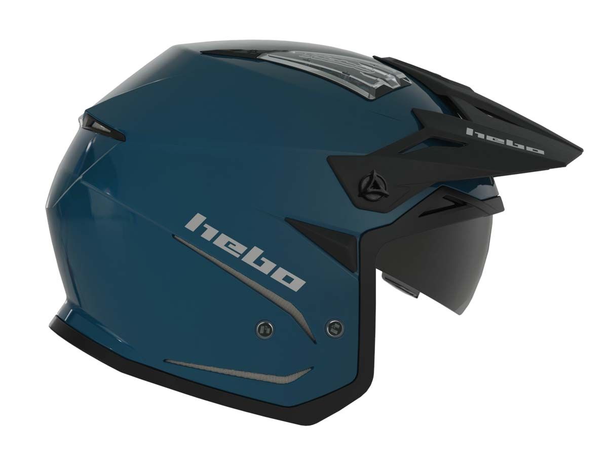 CASCO TRIAL HEBO ZONE5 DUO AZUL