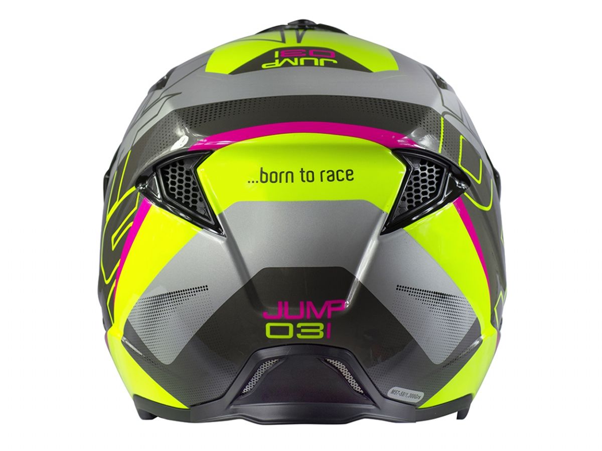 CASCO TRIAL MOTS JUMP UP03 FLUO