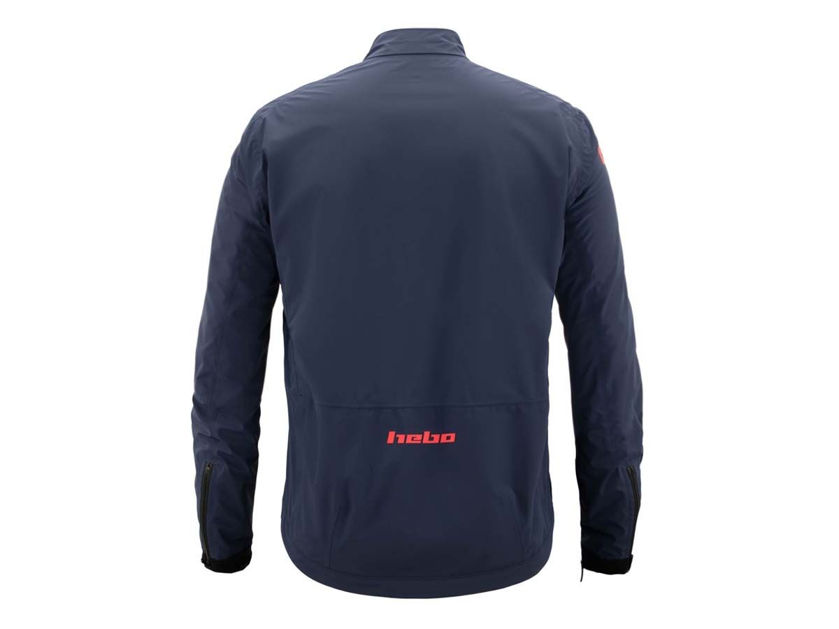 CHAQUETA HEBO TECH IMPERMEABLE AZUL