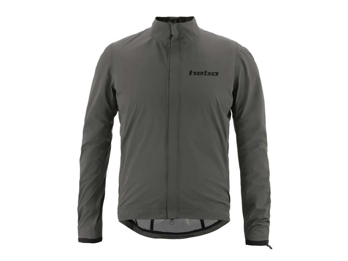 CHAQUETA HEBO TECH IMPERMEABLE GRIS