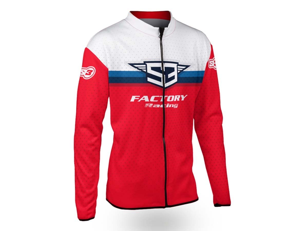 CHAQUETA S3 TRIAL THERMO RACING ROJO