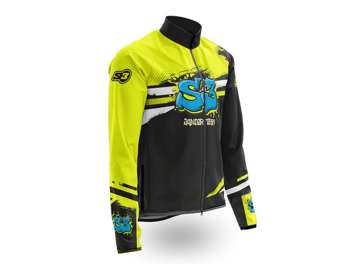 CHAQUETA TRIAL S3 JUNIOR TEAM AMARILLO