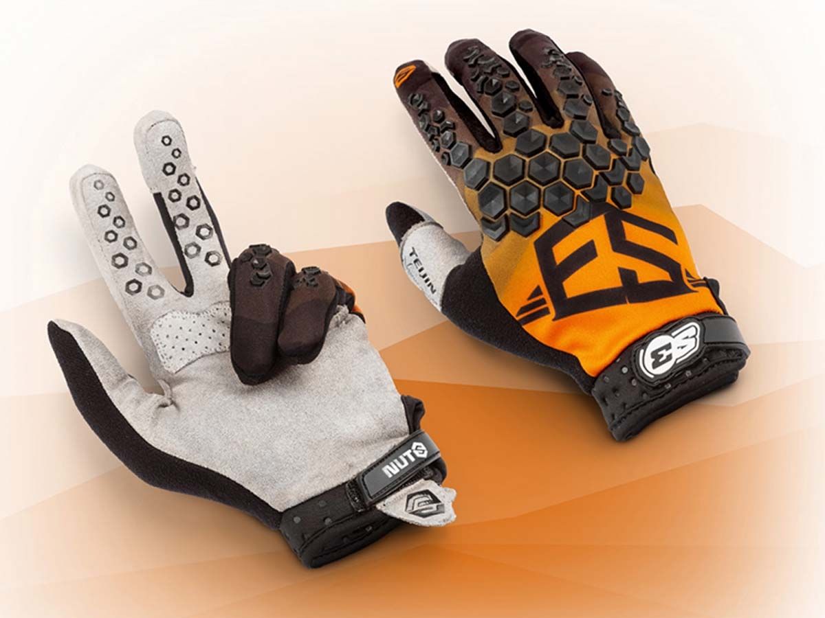 GUANTES EC S3 NUTS NARANJA