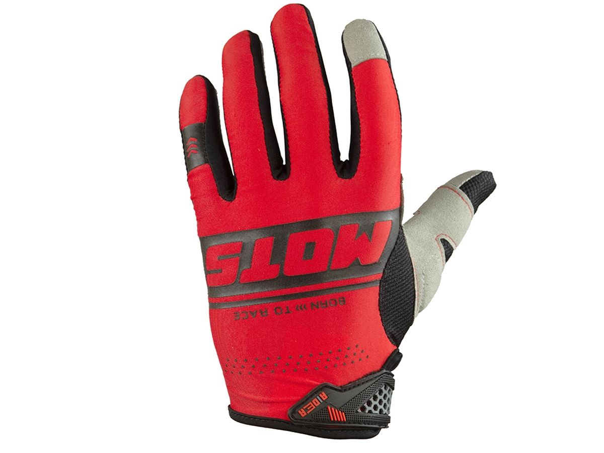GUANTES TRIAL MOTS RIDER ROJO