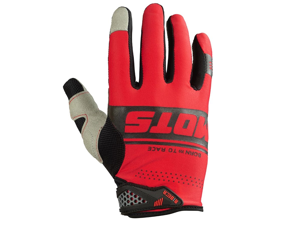 GUANTES TRIAL MOTS RIDER ROJO GUANTES TRIAL MOTS RIDER ROJO