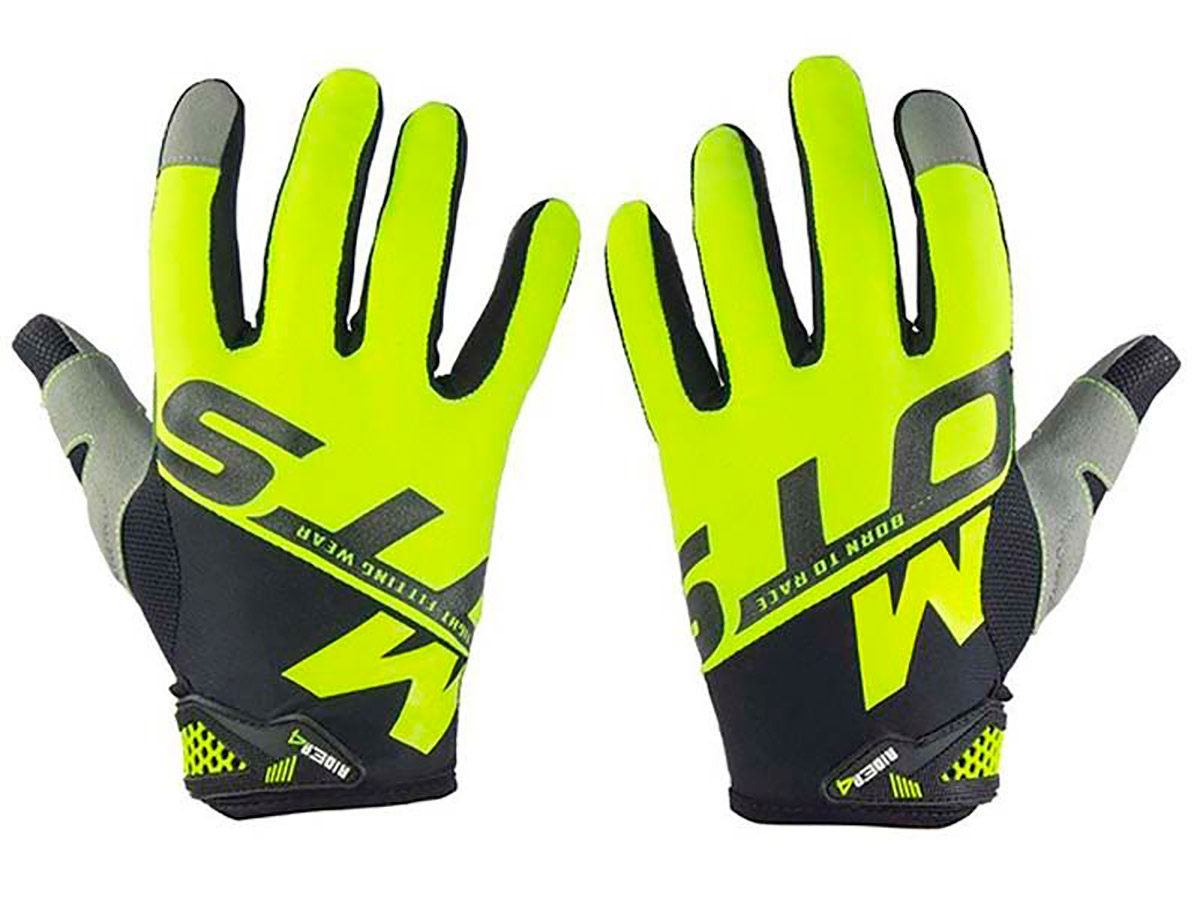 GUANTES TRIAL MOTS RIDER4 FLUO