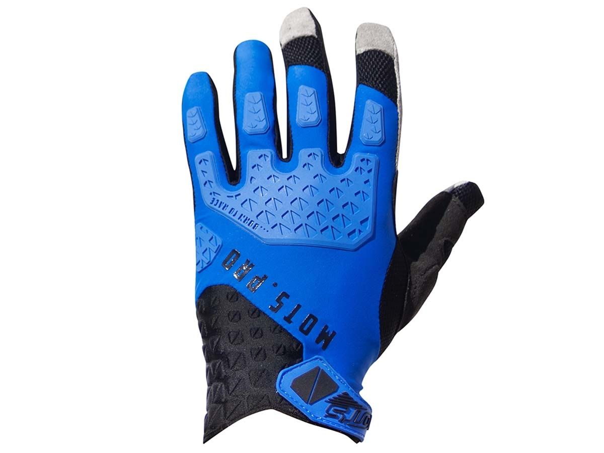 GUANTES TRIAL MOTS STEP AZUL