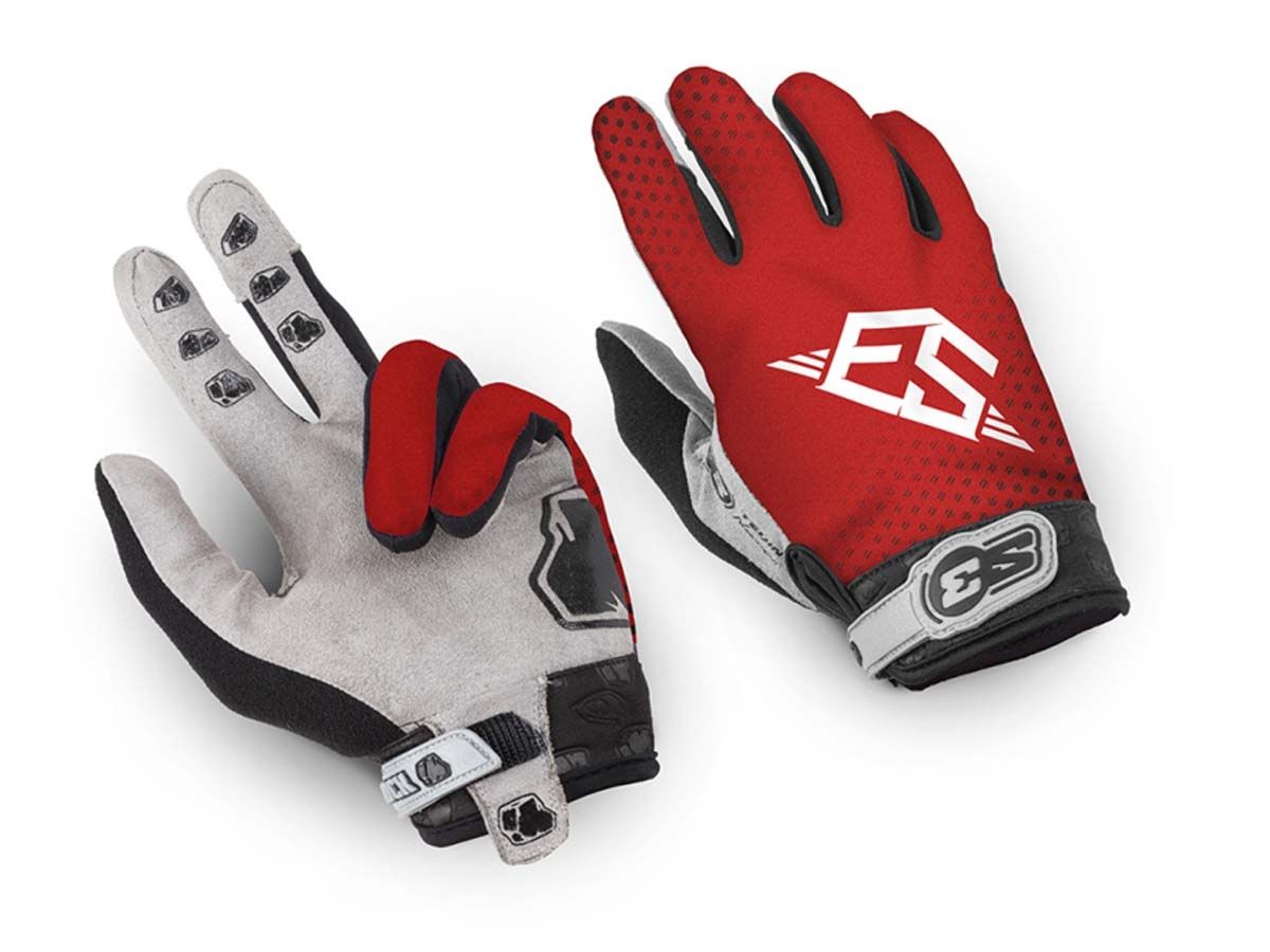 GUANTES TRIAL S3 ORGANIC ROCK ROJO