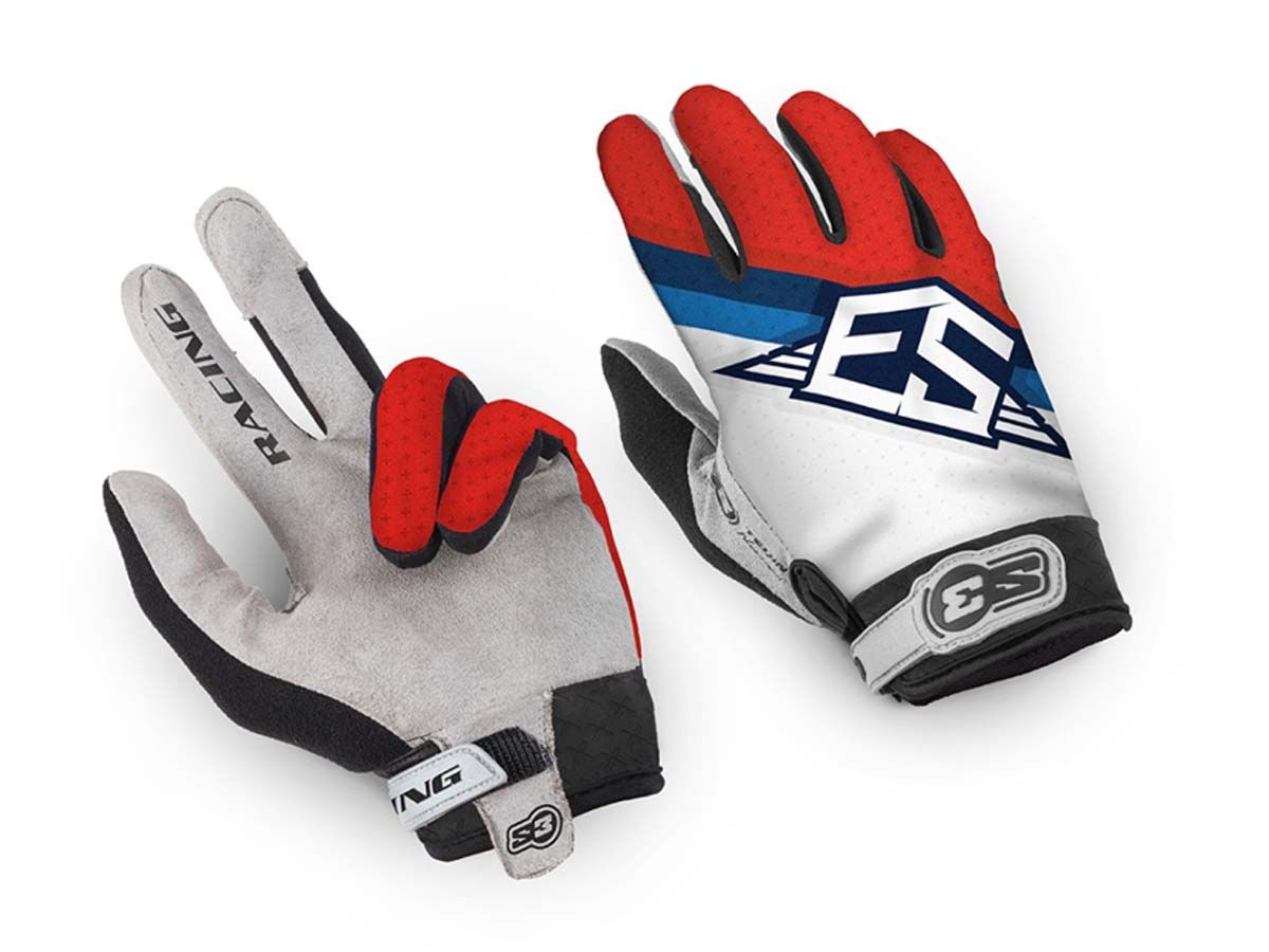 GUANTES TRIAL S3 ROCK RACING ROJO