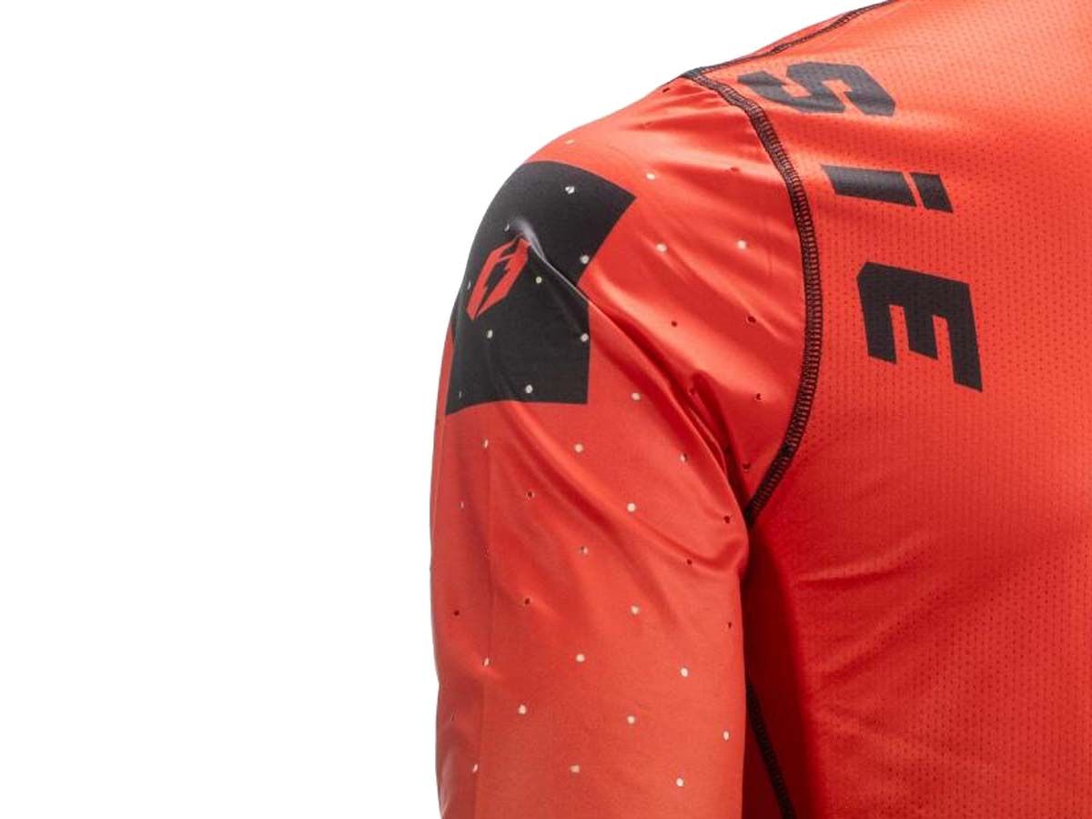 CAMISETA TRIAL JITSIE T3 AIR SOLID ROJO