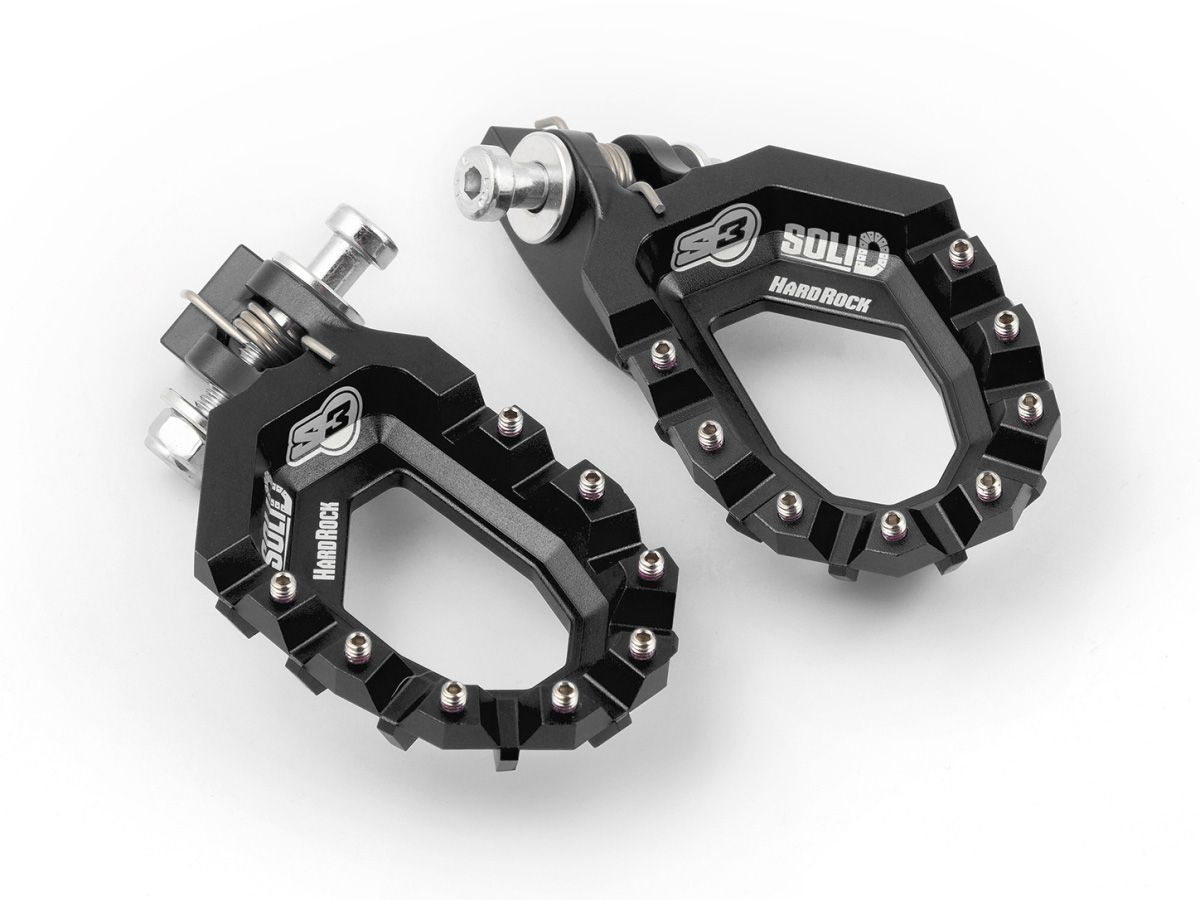 KIT ESTRIBOS S3 HARD ROCK SOLID NEGRO KIT ESTRIBOS S3 HARD ROCK SOLID NEGRO