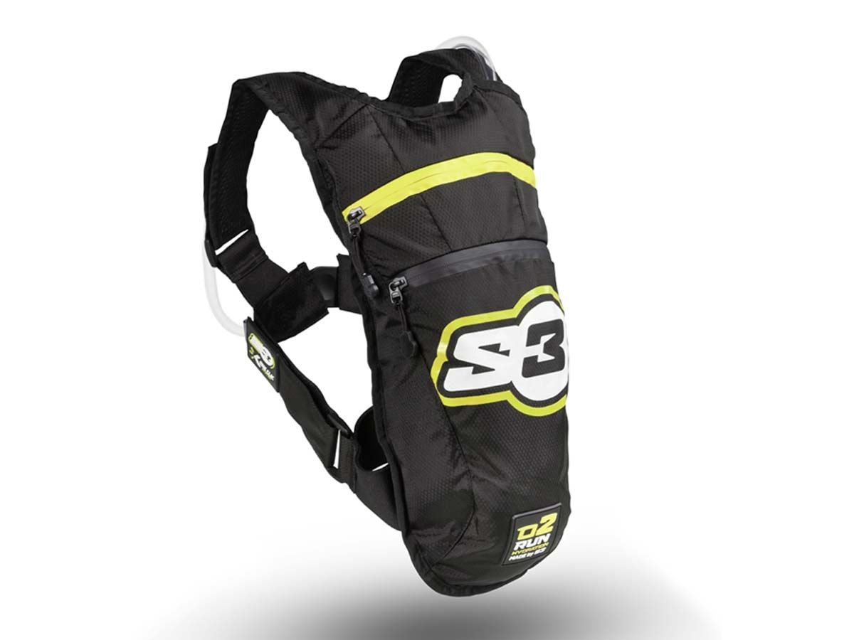 MOCHILA S3 PARTS HIDRATACION O2 RUN FLUO