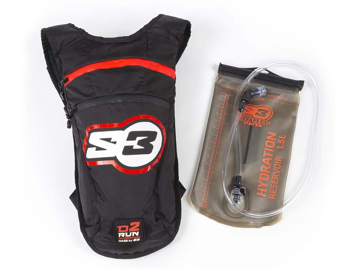 MOCHILA S3 PARTS HIDRATACION O2 RUN ROJO