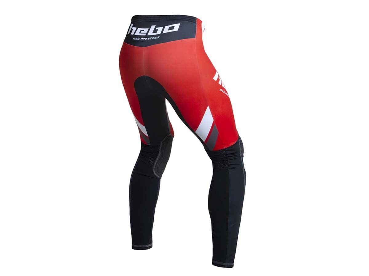 PANTALON HEBO TRIAL RACE PRO ROJO