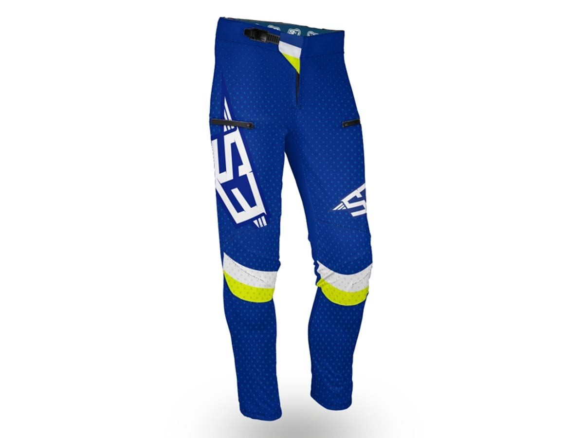 PANTALON S3 TRIAL FACTORY RACING AZUL