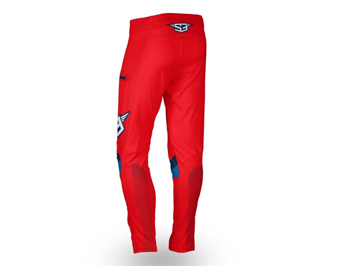 PANTALON S3 TRIAL FACTORY RACING ROJO
