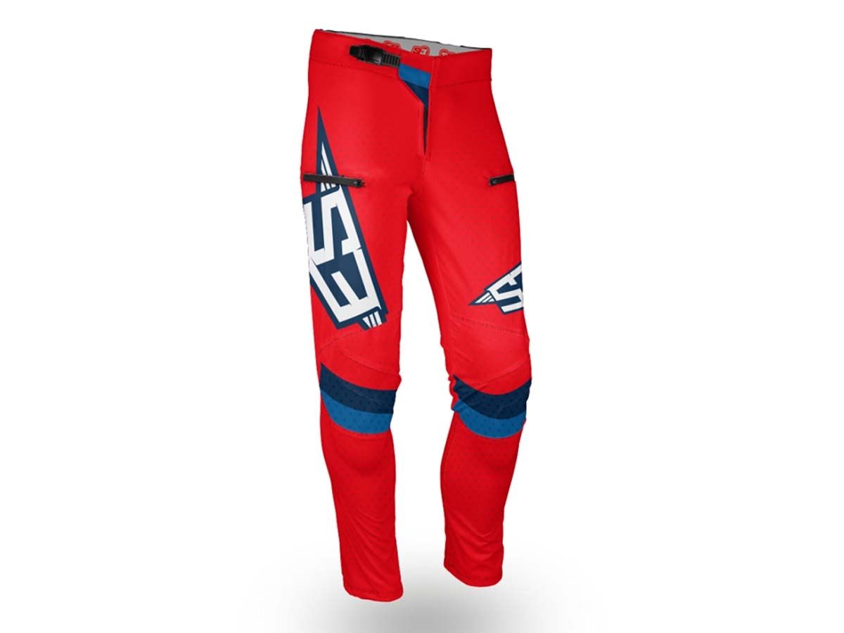 PANTALON S3 TRIAL FACTORY RACING ROJO