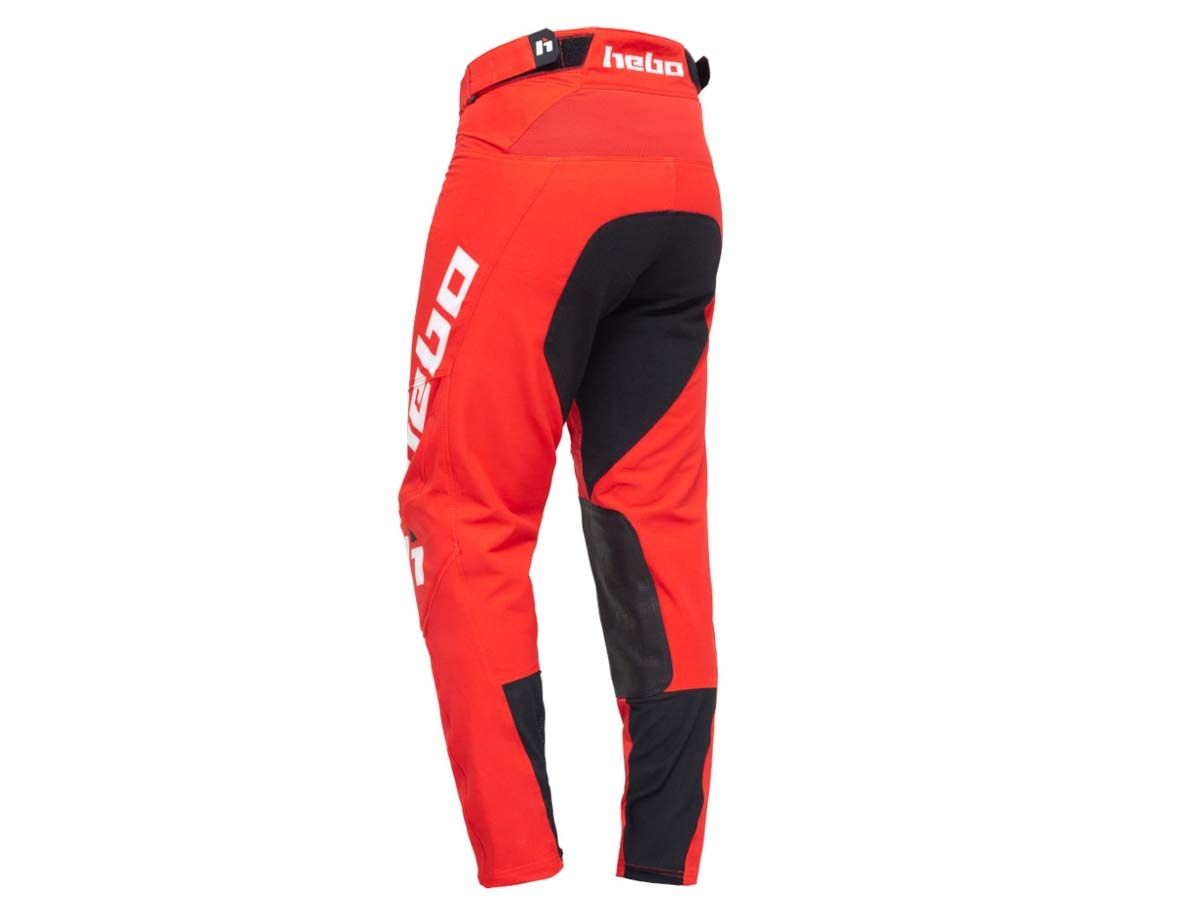 PANTALON TRIAL HEBO TECH h ROJO