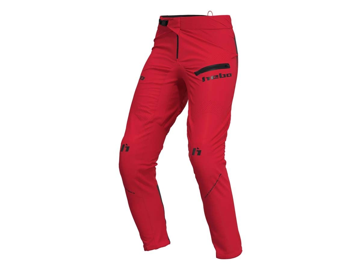 PANTALON TRIAL HEBO TECH ROJO