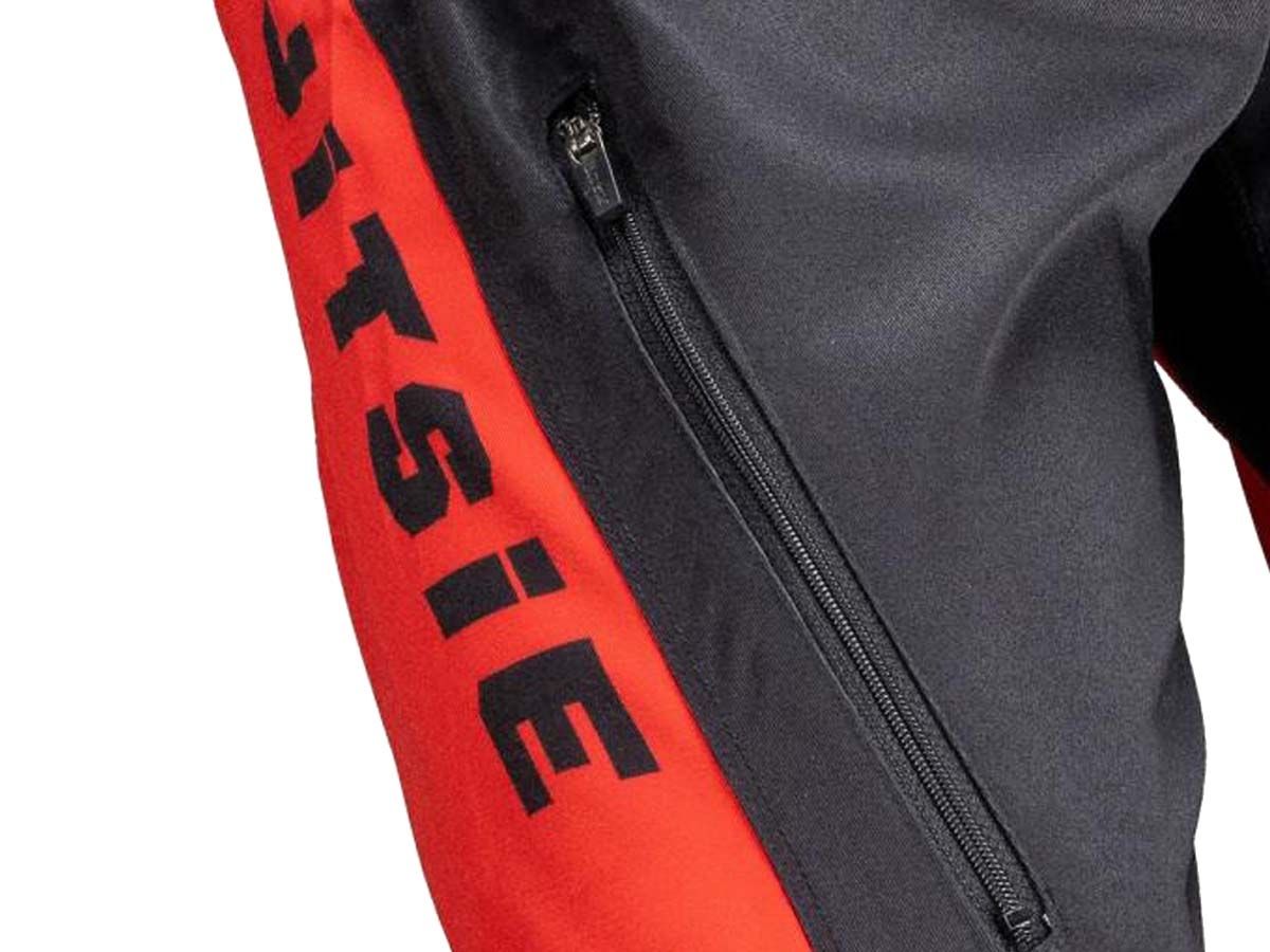 PANTALON TRIAL JITSIE 01 OMNIA SOLID ROJO
