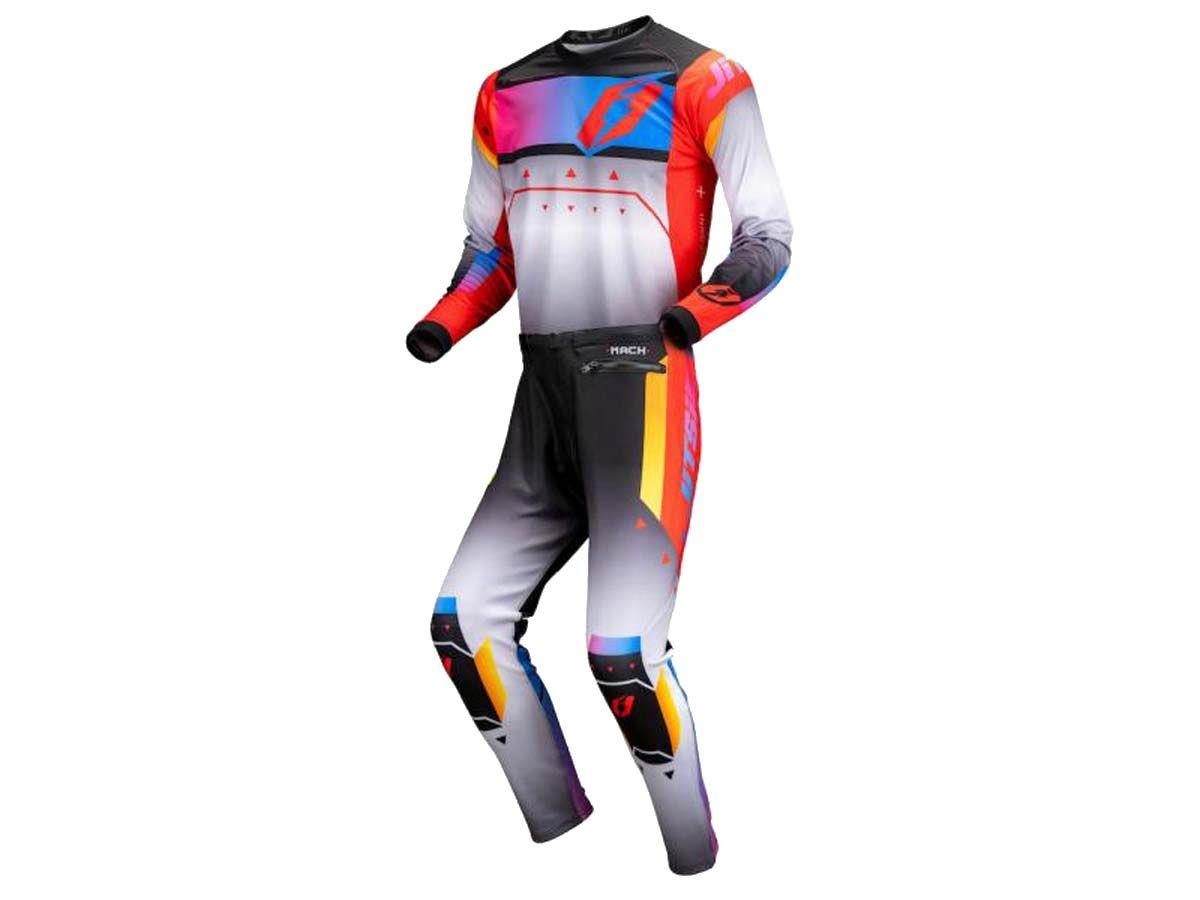 PANTALON TRIAL JITSIE L3 MACH ROJO