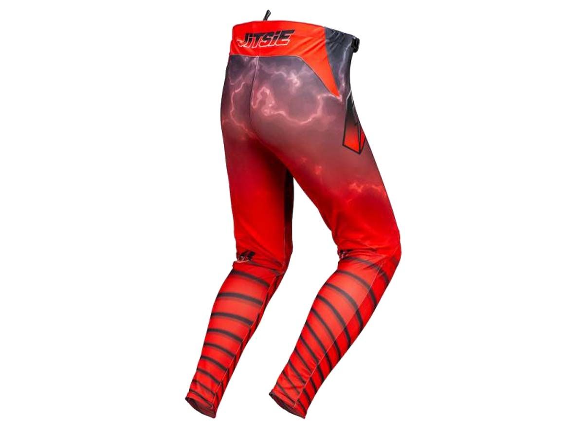 PANTALON TRIAL JITSIE T3 KRONKL KID ROJO