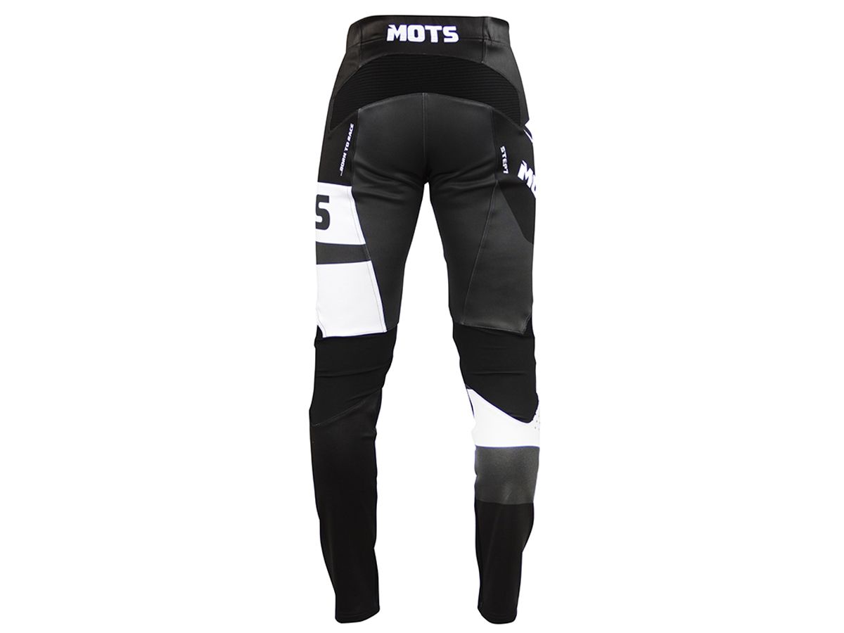 PANTALON TRIAL MOTS STEP7 BLANCO