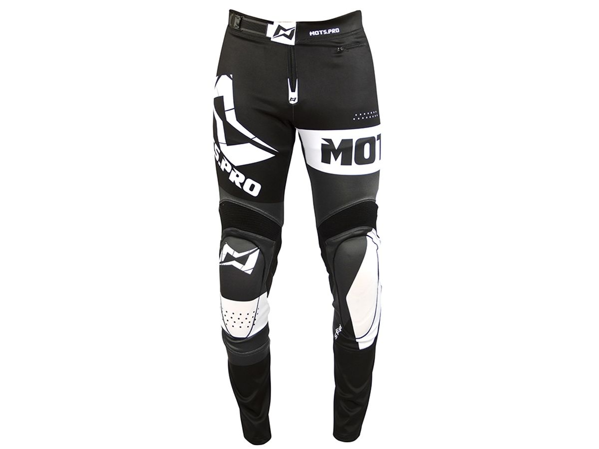 PANTALON TRIAL MOTS STEP7 BLANCO