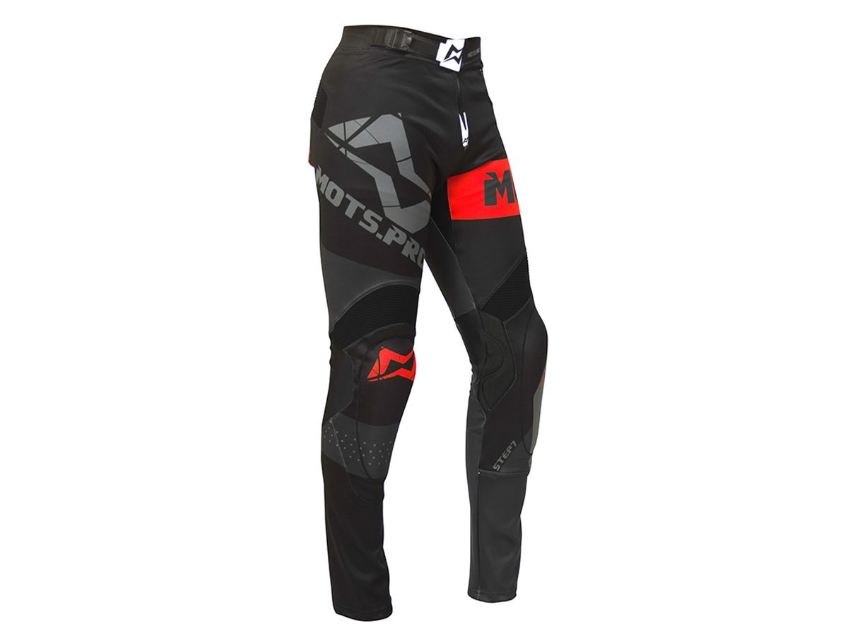 PANTALON TRIAL MOTS STEP7 NEGRO