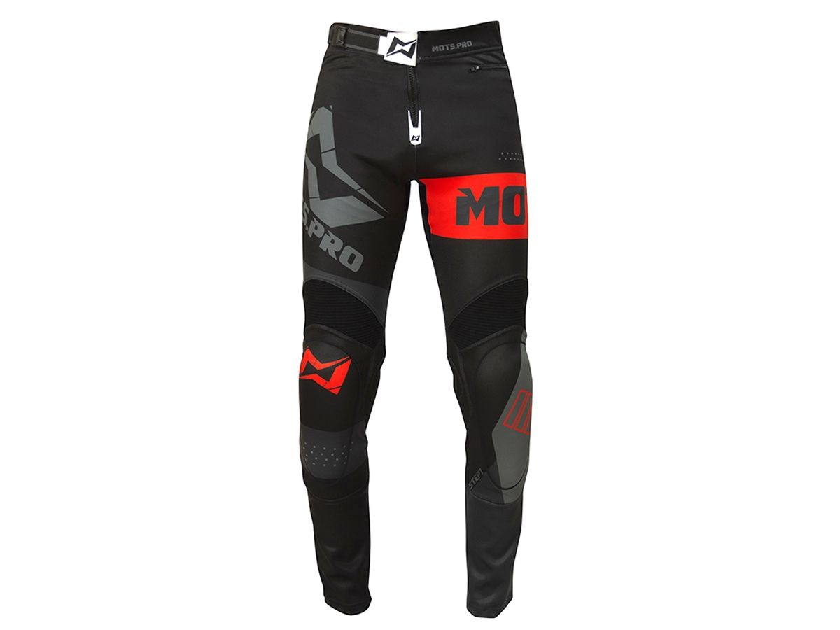 PANTALON TRIAL MOTS STEP7 NEGRO