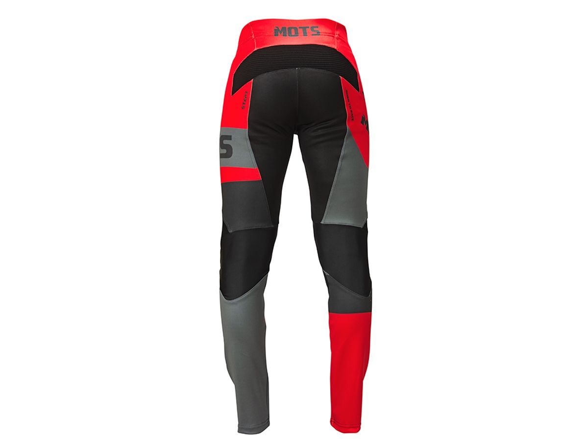 PANTALON TRIAL MOTS STEP7 ROJO