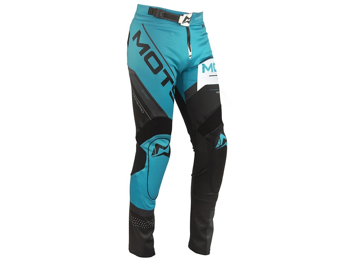 PANTALON TRIAL MOTS STEP8 AZUL