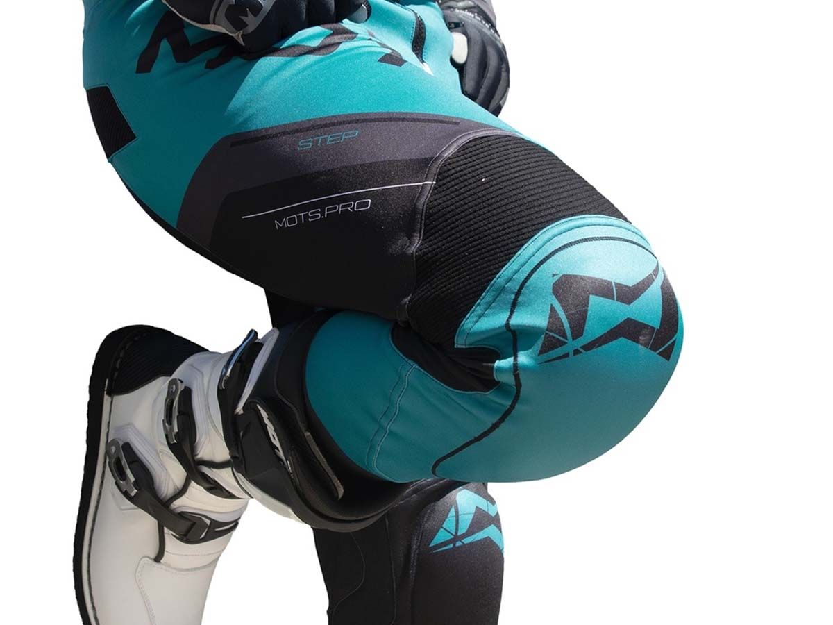 PANTALON TRIAL MOTS STEP8 AZUL