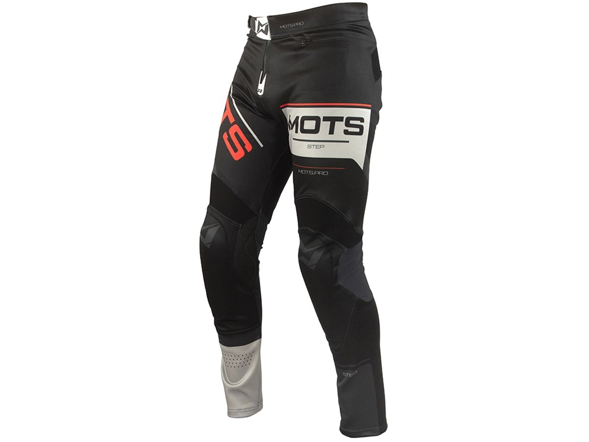 PANTALON TRIAL MOTS STEP8 NEGRO