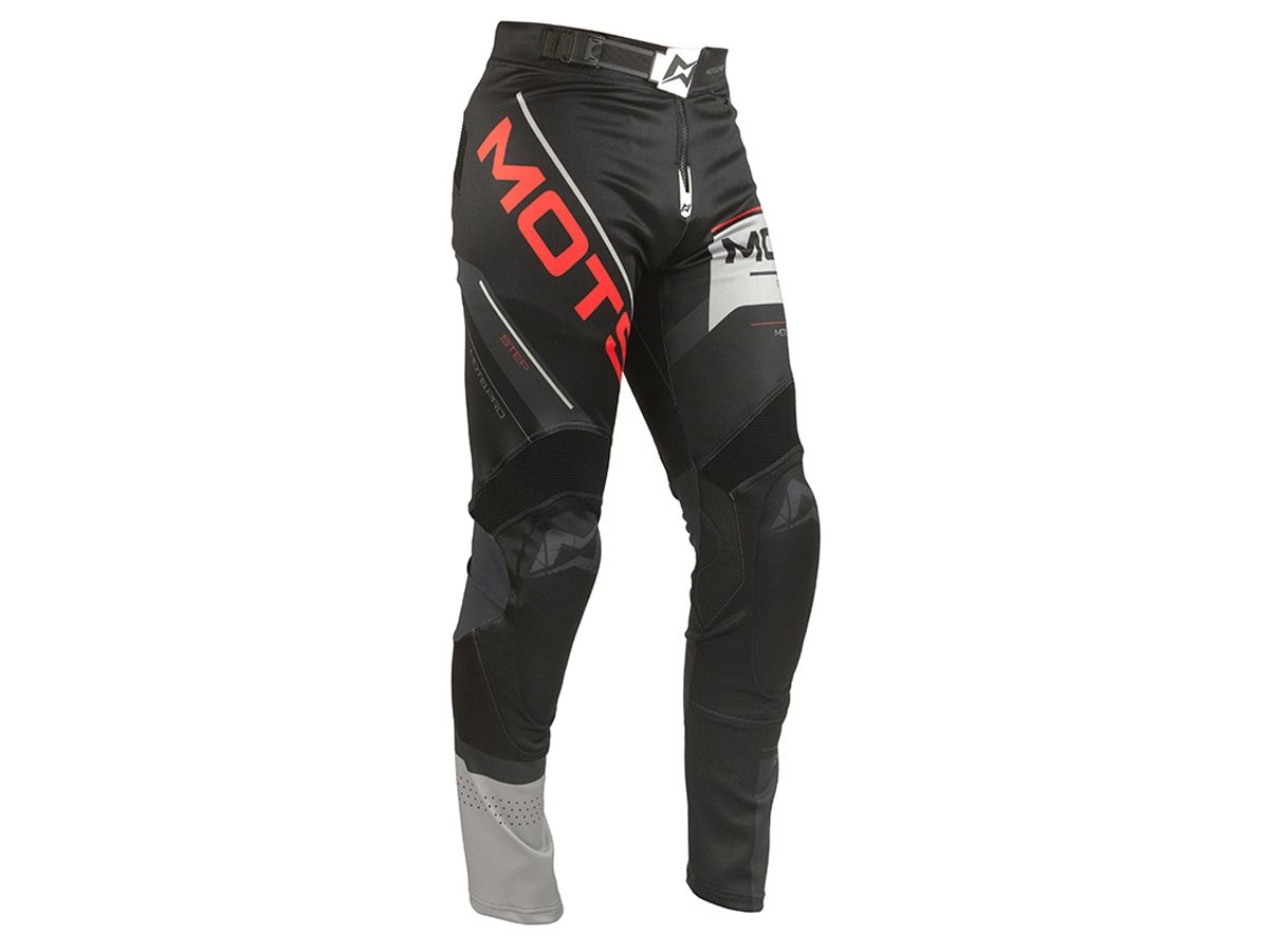 PANTALON TRIAL MOTS STEP8 NEGRO