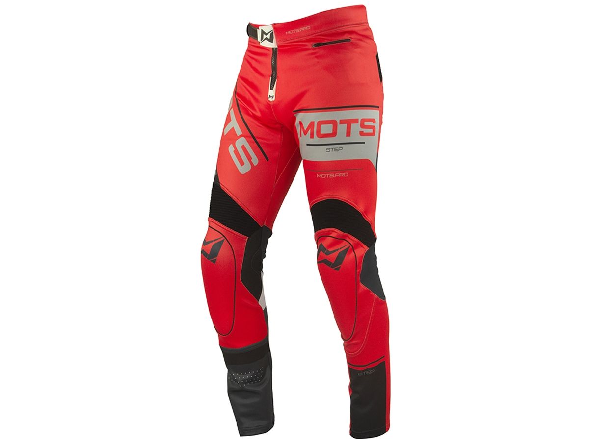 PANTALON TRIAL MOTS STEP8 ROJO