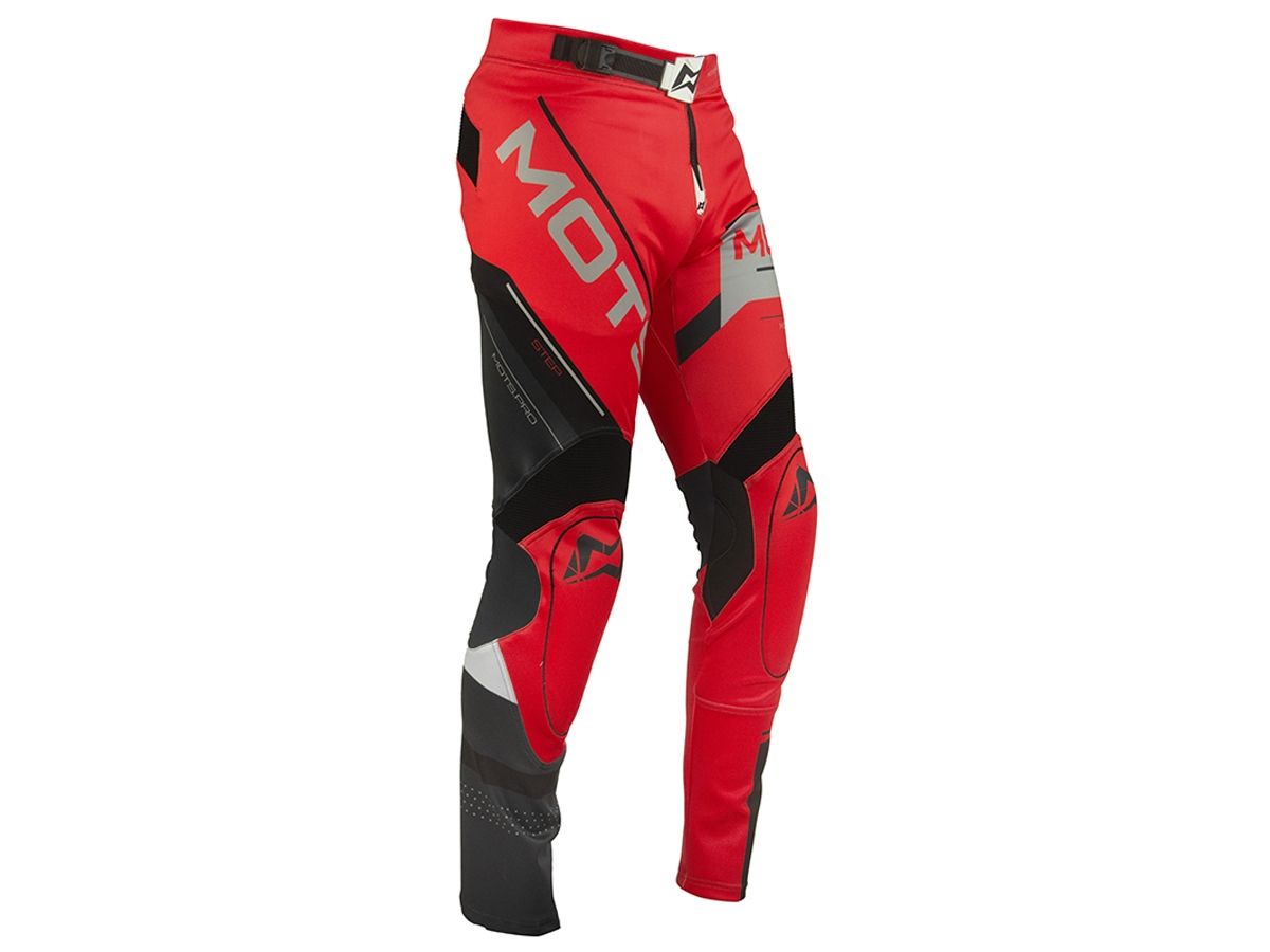 PANTALON TRIAL MOTS STEP8 ROJO