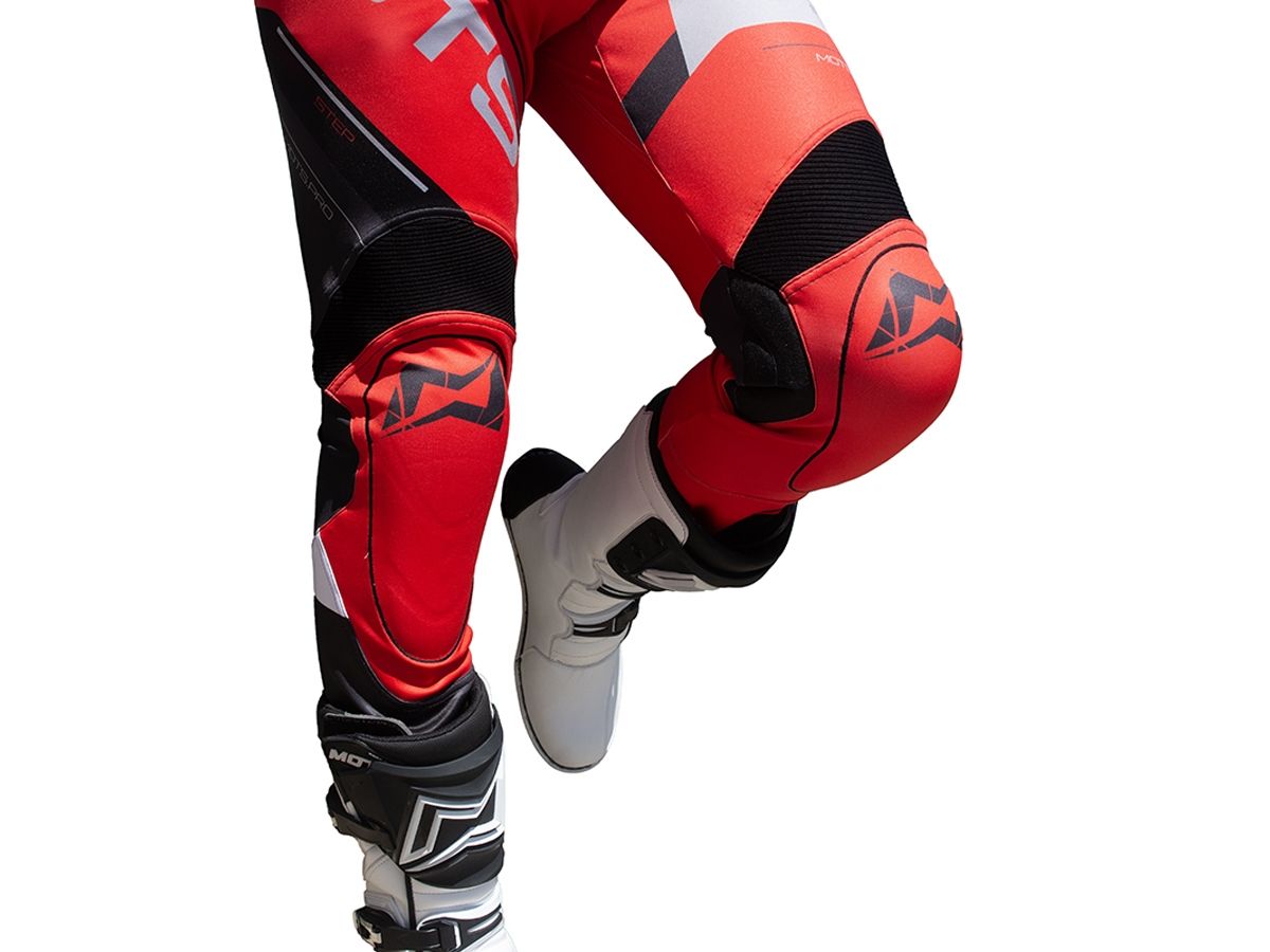 PANTALON TRIAL MOTS STEP8 ROJO