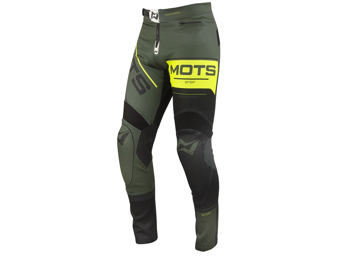 PANTALON TRIAL MOTS STEP8 VERDE