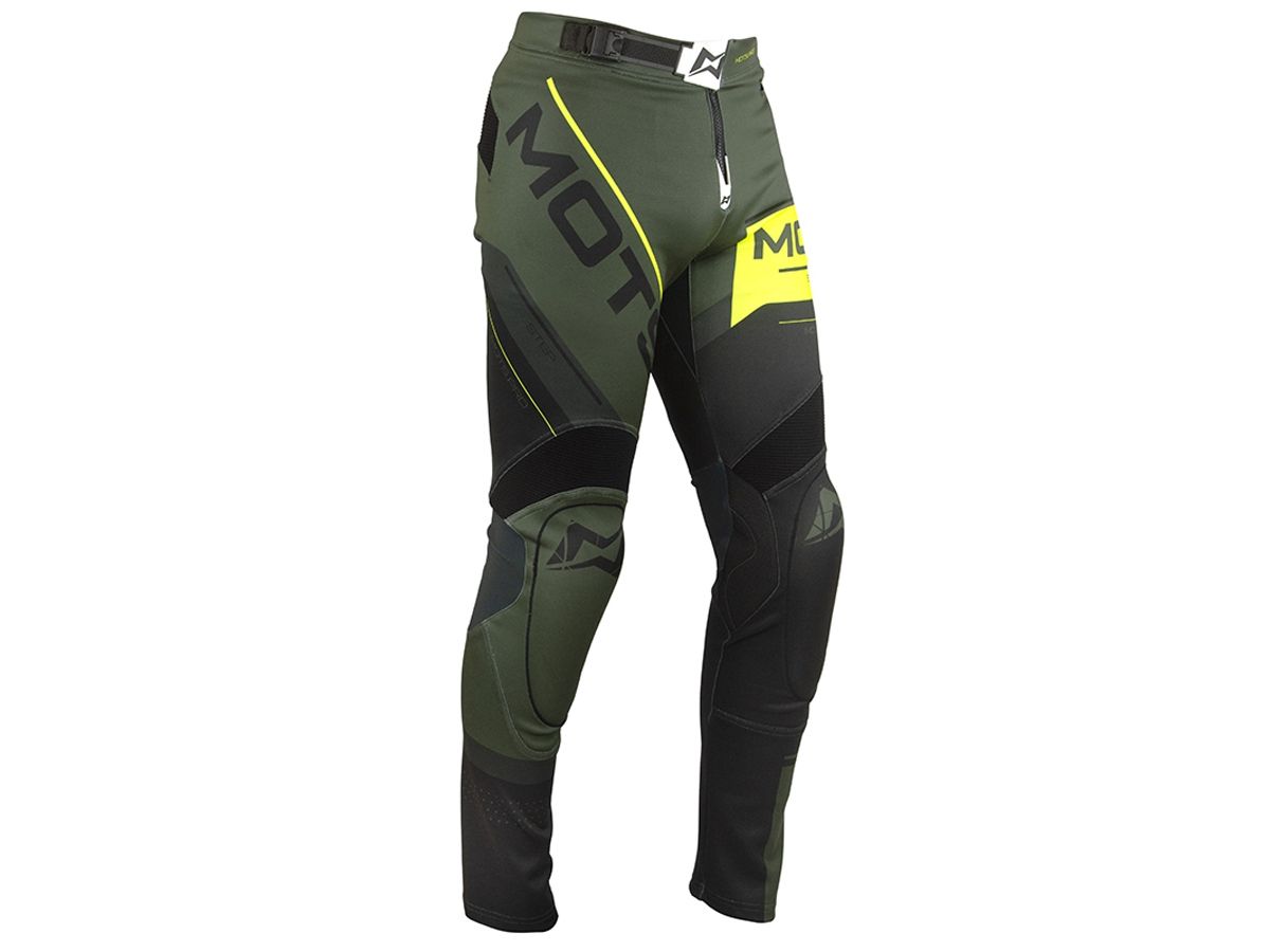 PANTALON TRIAL MOTS STEP8 VERDE