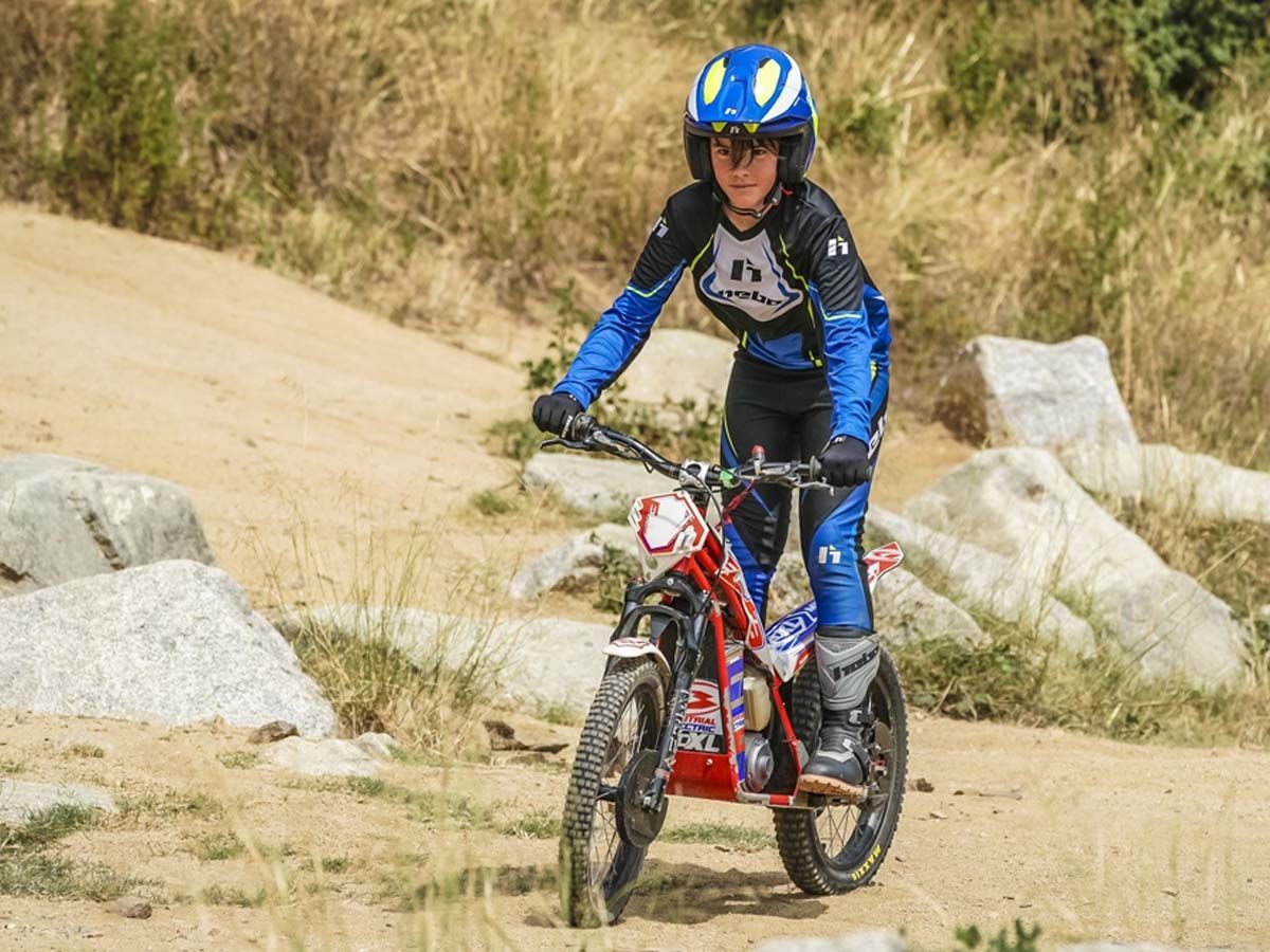 PANTALON TRIAL PRO CLASSIC JUNIOR AZUL