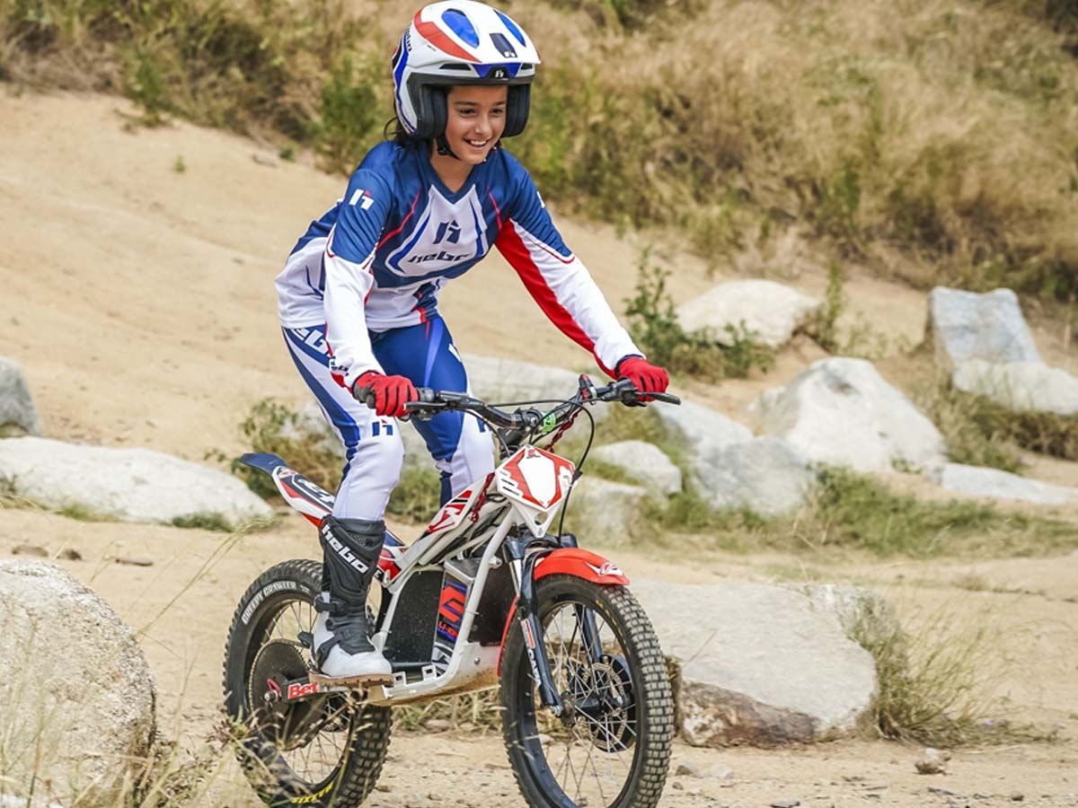 PANTALON TRIAL PRO CLASSIC JUNIOR BLANCO